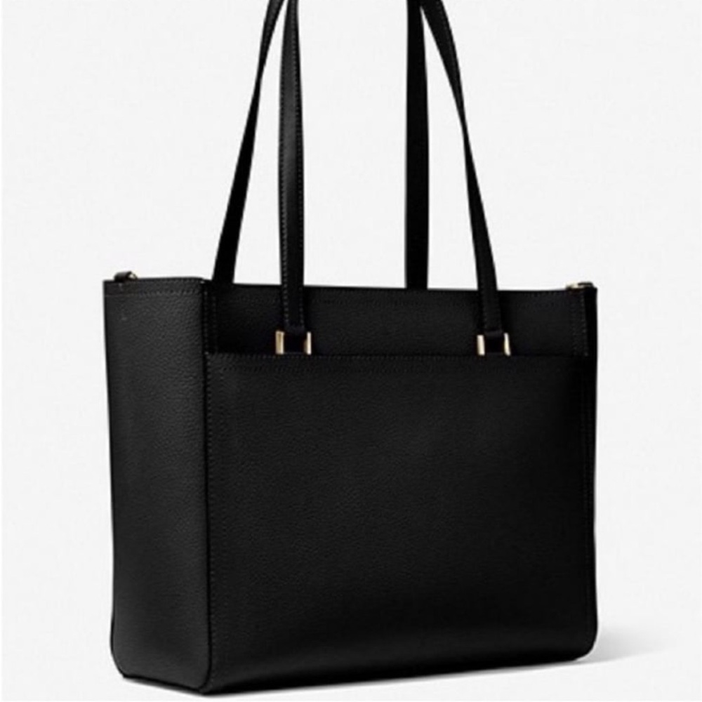 Michael Kors Black Women's 3 in 1 Maisie Tote and Clutch Crossbody Set - Picture 10 of 10